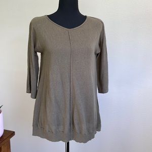 Sparrow green lightweight sweater, size M